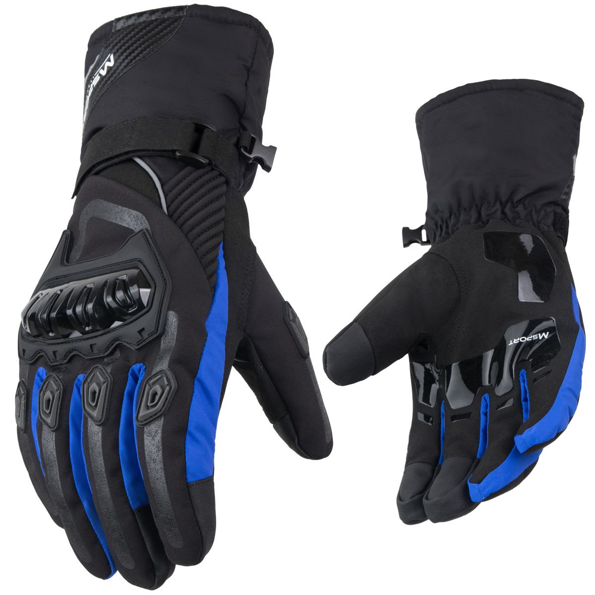 100% Waterproof Thermal Winter Motorcycle Gloves