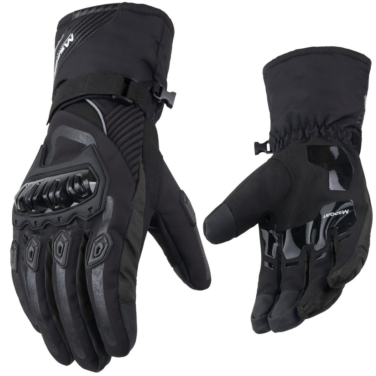 100% Waterproof Thermal Winter Motorcycle Gloves