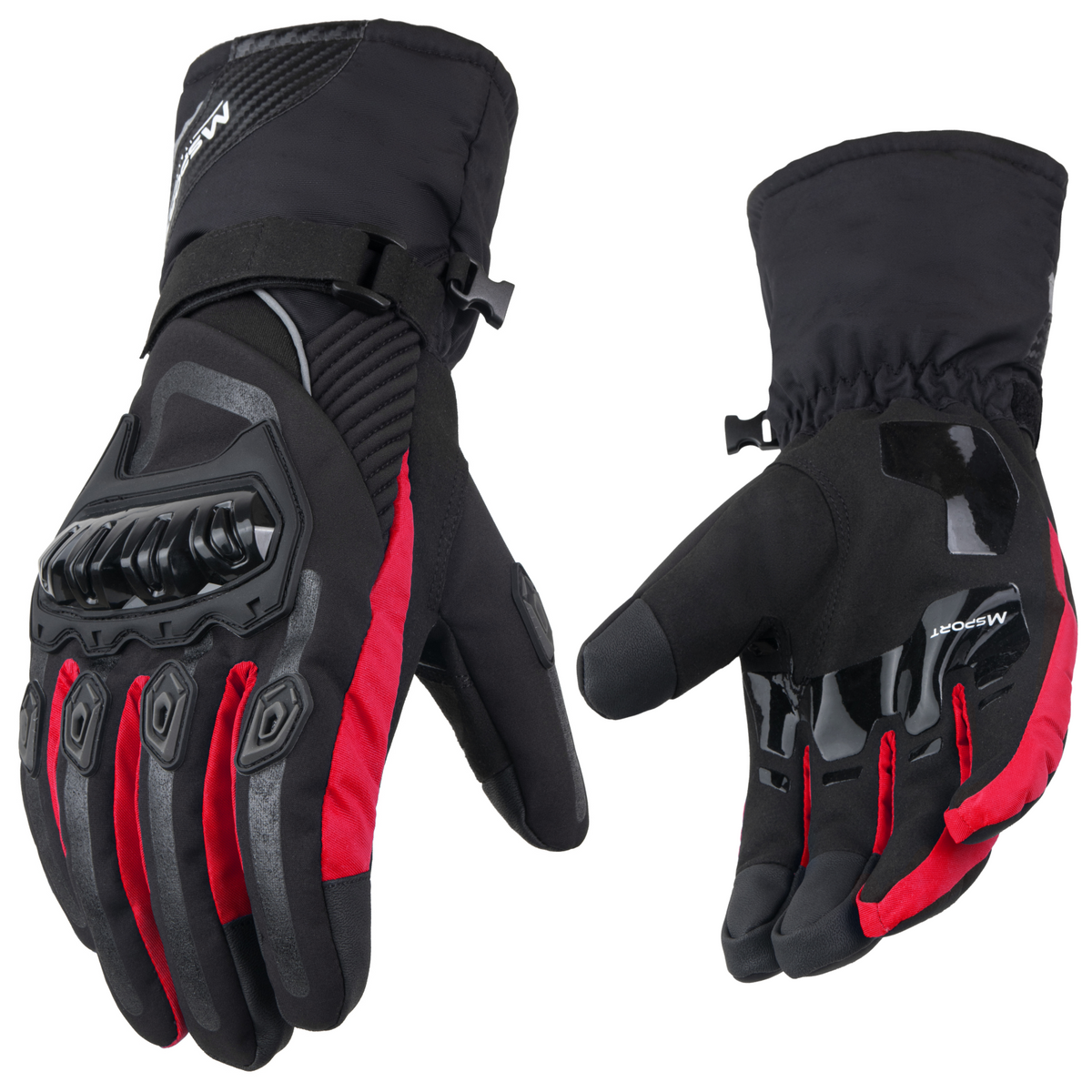 100% Waterproof Thermal Winter Motorcycle Gloves