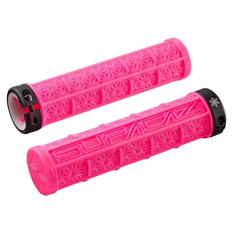 MTB Anti-slip Handle with Lock Aluminum Alloy