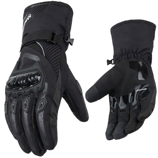 100% Waterproof Thermal Winter Motorcycle Gloves