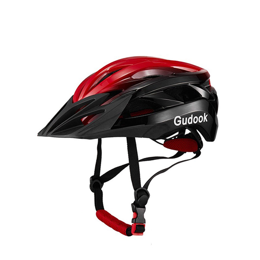 Cycling helmet with rear light