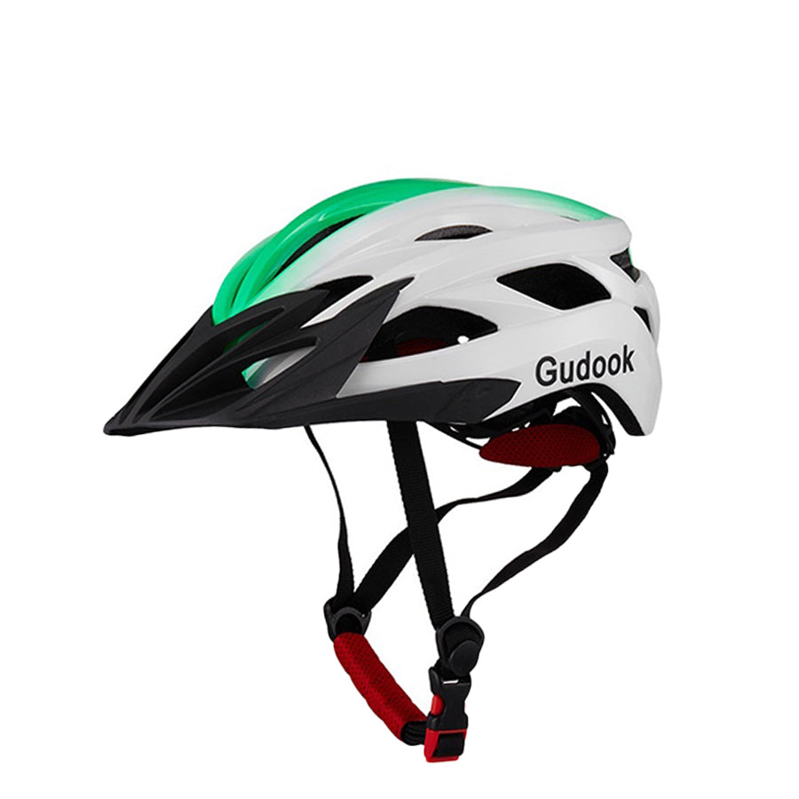 Casco ciclismo con fanale posteriore