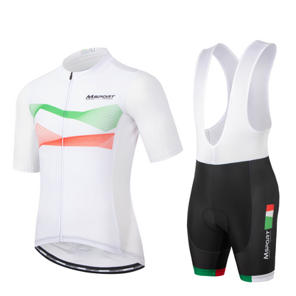 Maglia ciclismo con Pantaloncini imbottiti Gel - A-05