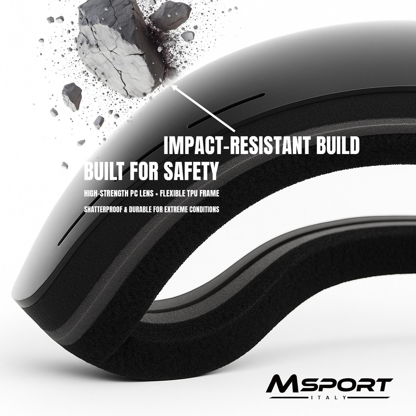 Maschera da Sci Antinebbia – Compatibile con Occhiali da Vista (OTG), Protezione UV400 e Visione Chiara per Sci e Snowboard