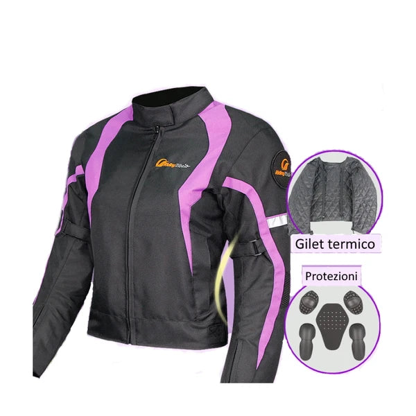 Women's Waterproof Motorcycle Jacket + Pants 