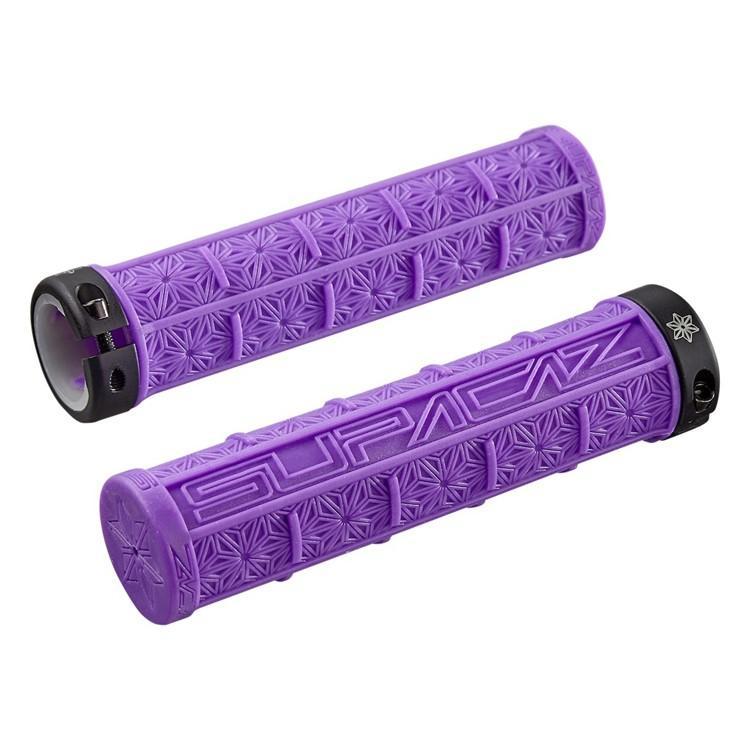 MTB Anti-slip Handle with Lock Aluminum Alloy