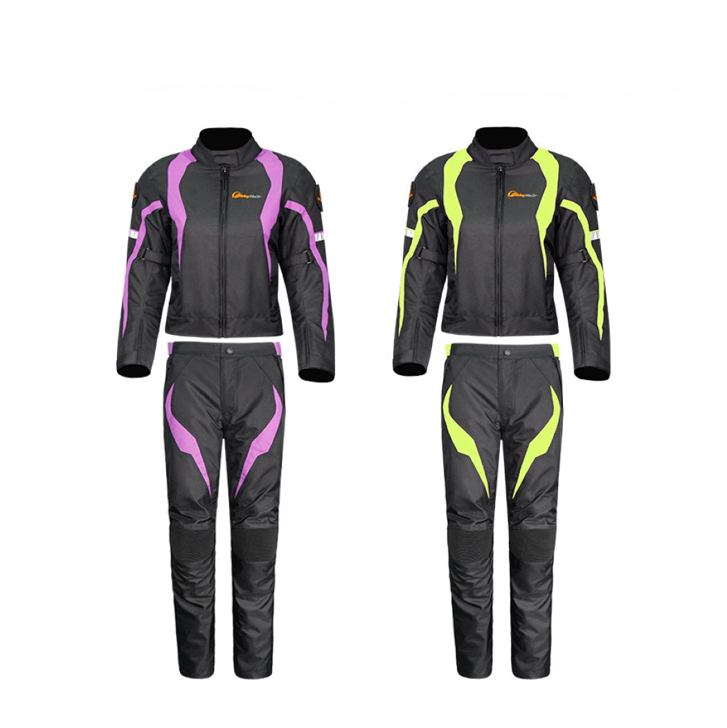 Women's Waterproof Motorcycle Jacket + Pants 