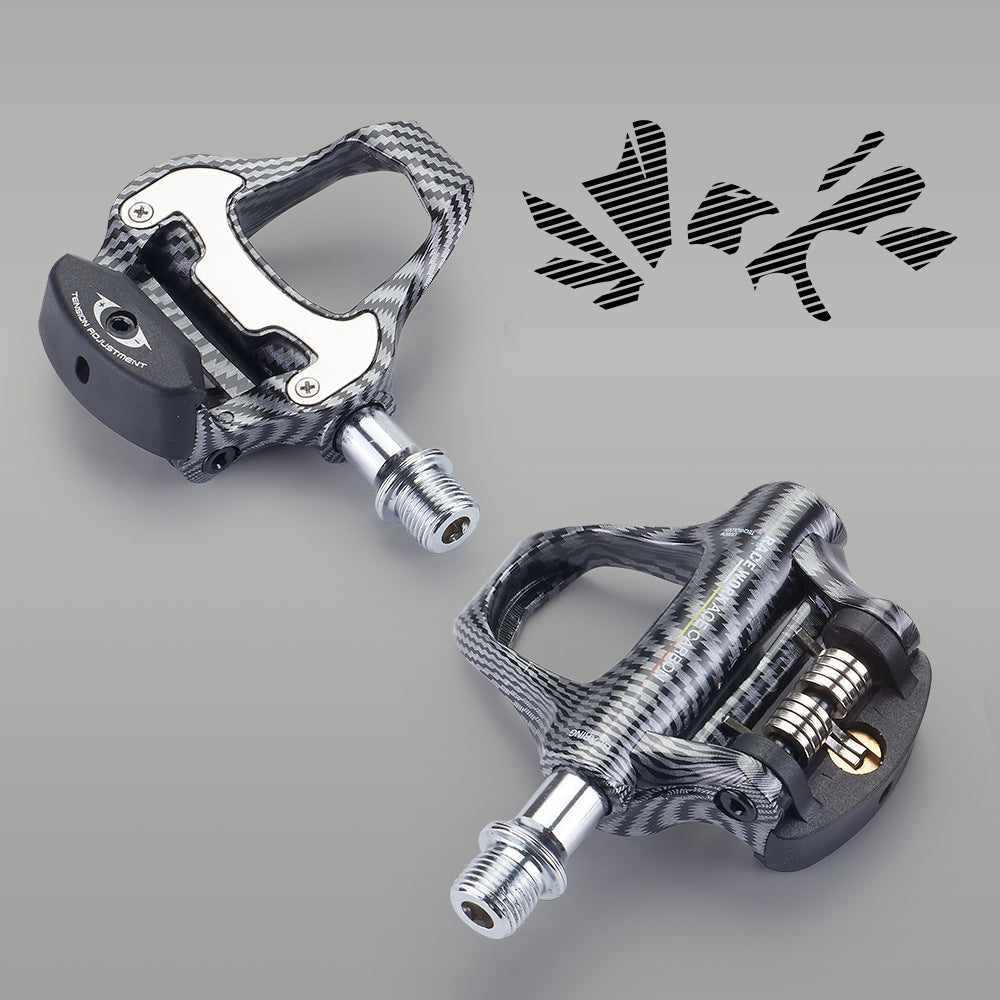 Carbon Fiber Road Bike Pedals Set